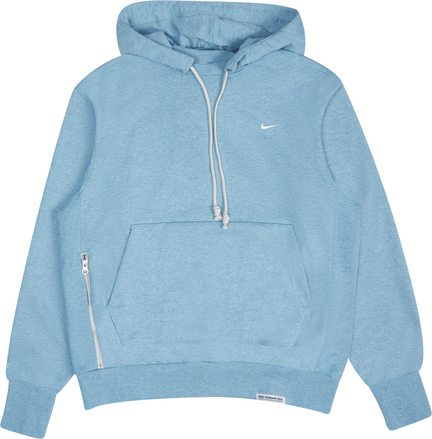 M Nk Df Std Iss Po Hoodie Worn /htr/pale Ivory