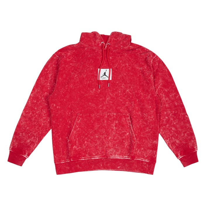 Jordan Ess Statement Wash Flc Po, Male, Kläder, Hoodies & Sweatshirts, Röd, S