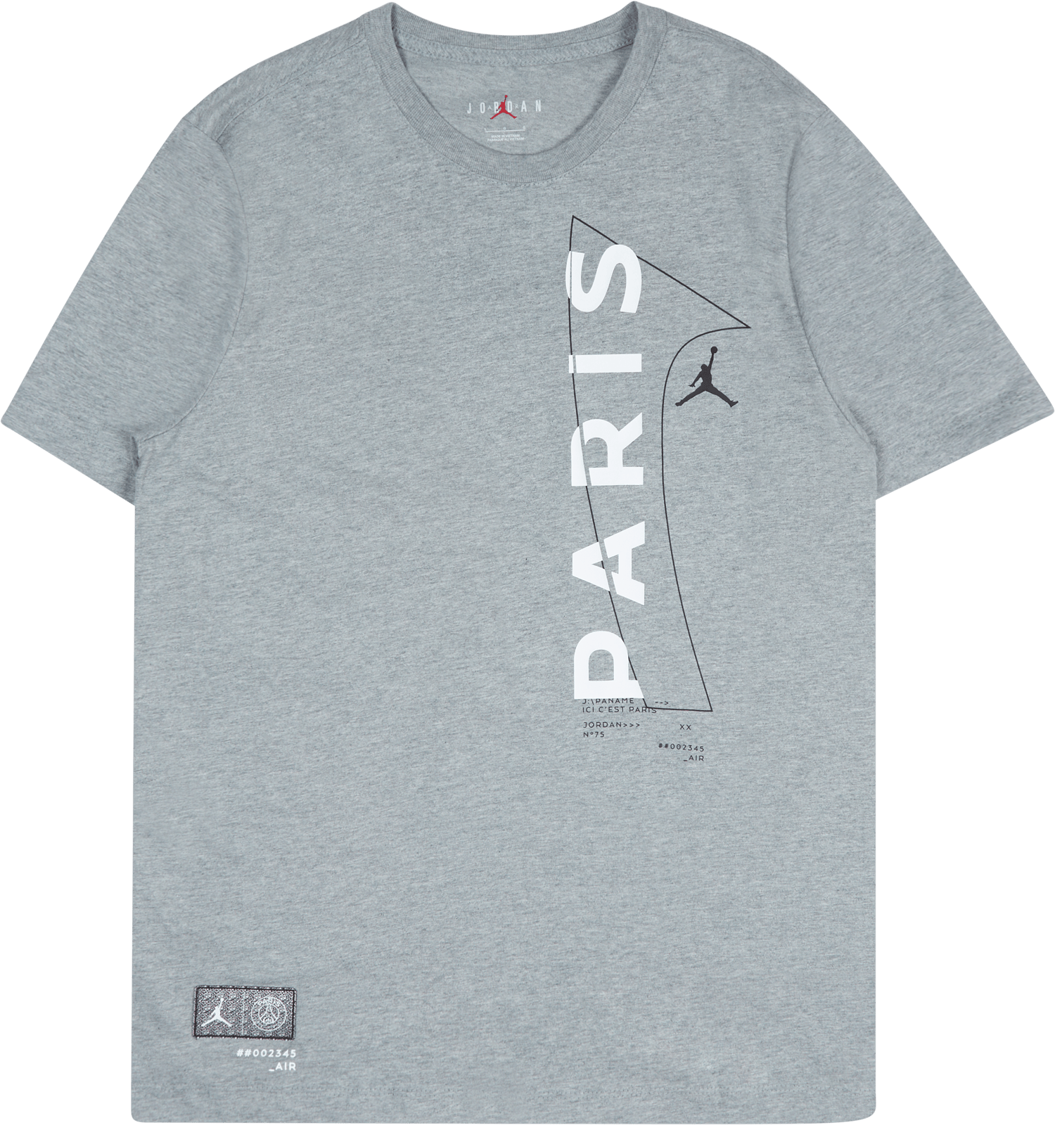 M J PSG Wordmark Tee Dk