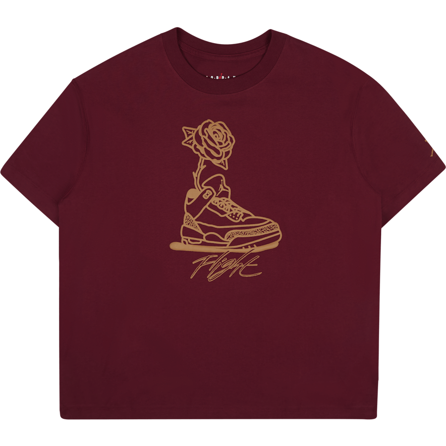 W J Flight Gf Gfx Tee Cherrywood