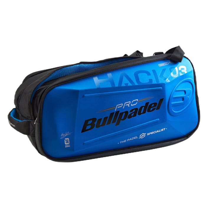 Hack Racket Bag 2022 Darkblue, Unisex, Ekwipunek, torby i plecaki, Padel, Czarny, ONESIZE