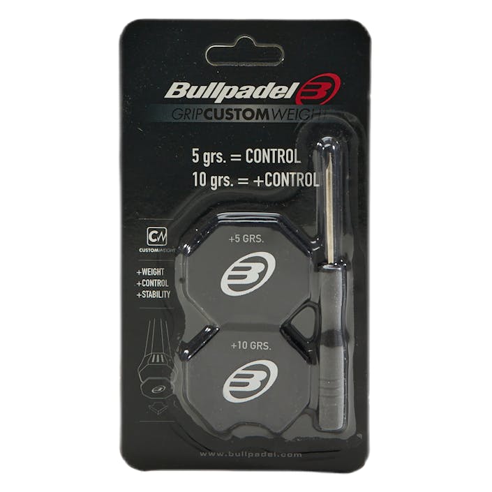 Gripweight 5/10g Black, Unisex, Utrustning, racketar, Padel, Svart, ONESIZE