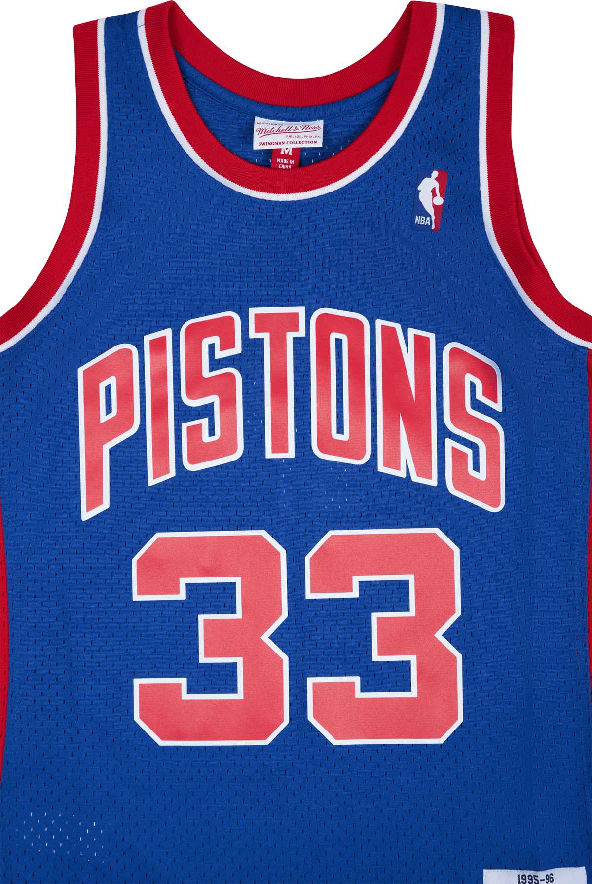 Pistons Road 1995-96 Grant Hil - Bild 3