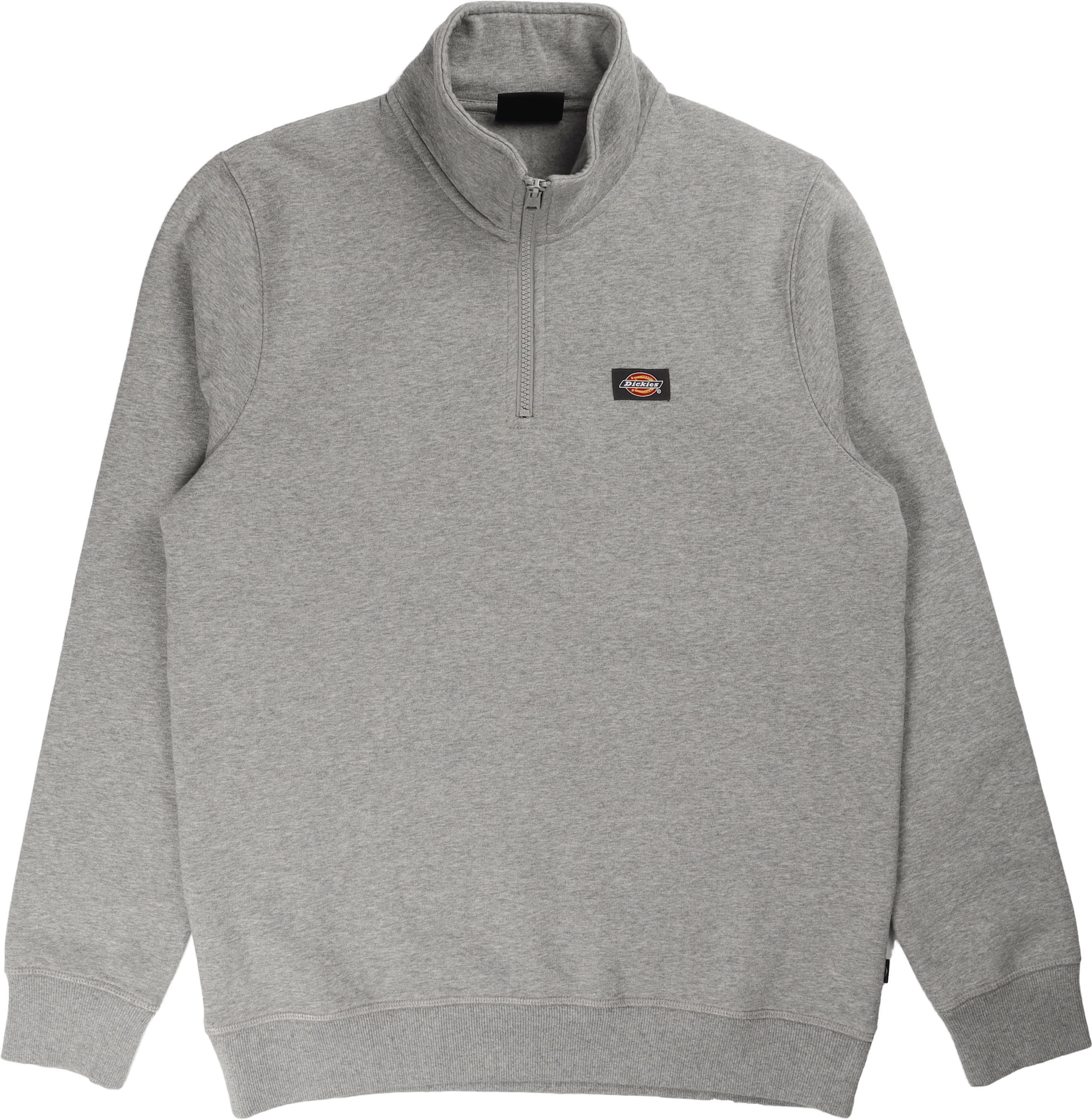 Oakport Quarter Zip Grey Melange