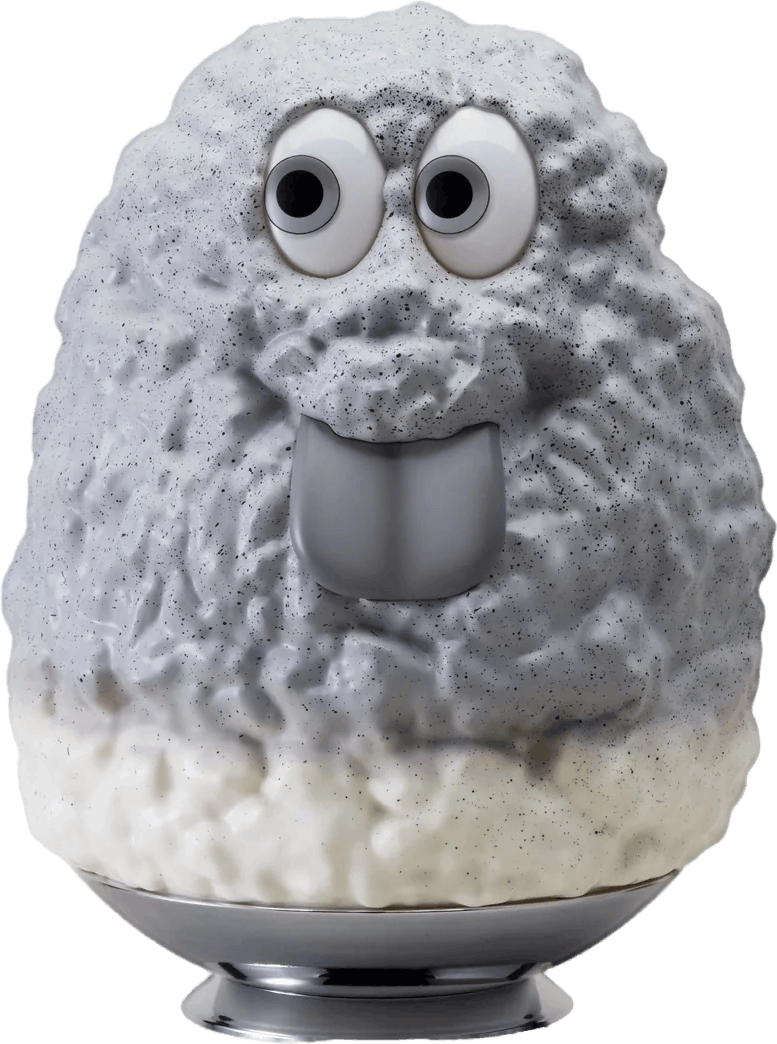 Kakigoriman / A-lamp Gray, Unisex, Ausrüstung, Zubehör, Grau, ONESIZE