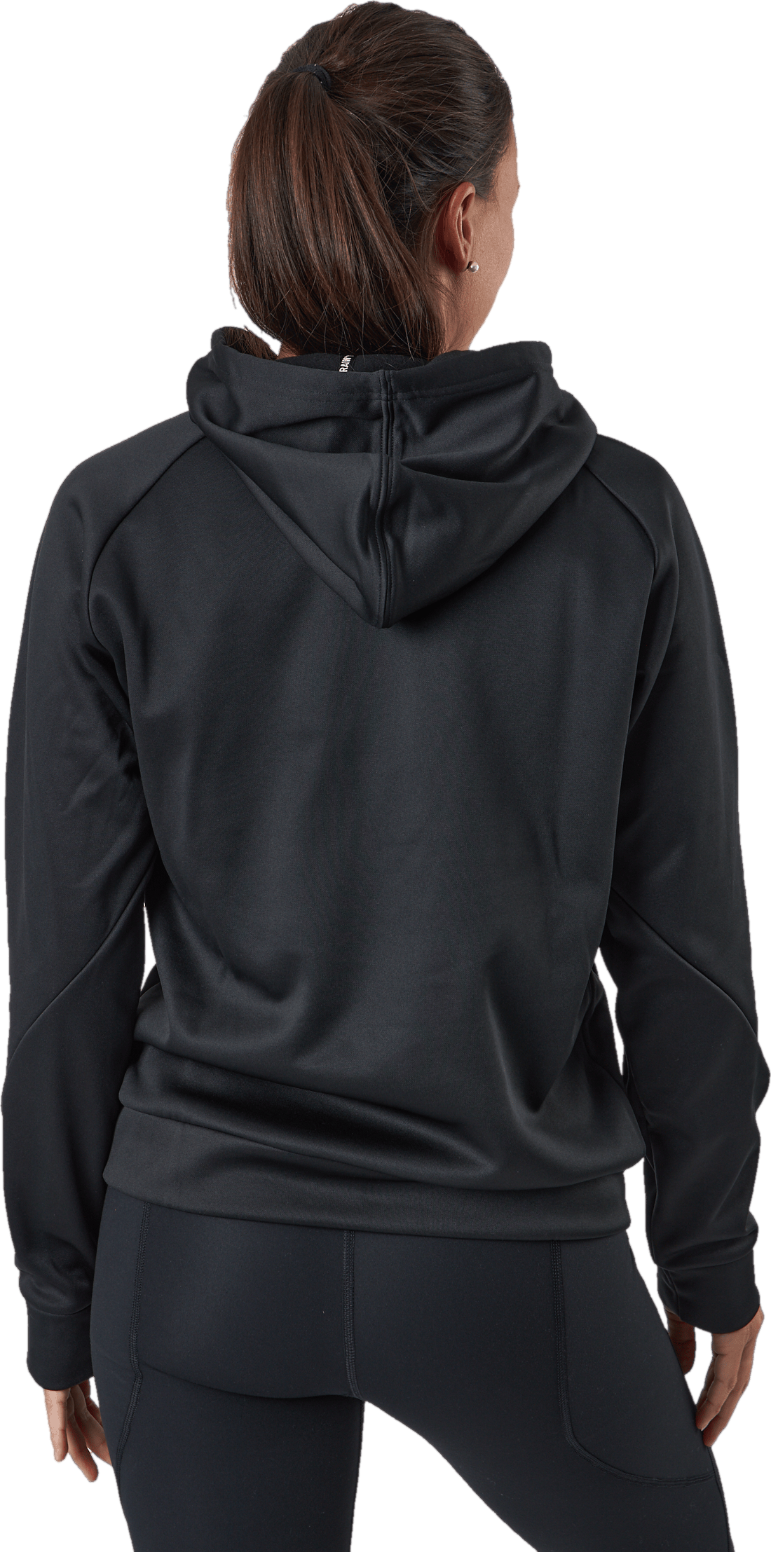 Puma Fit Tech Knit Po Hoodie Puma Black-metallic Gold - Bild 3
