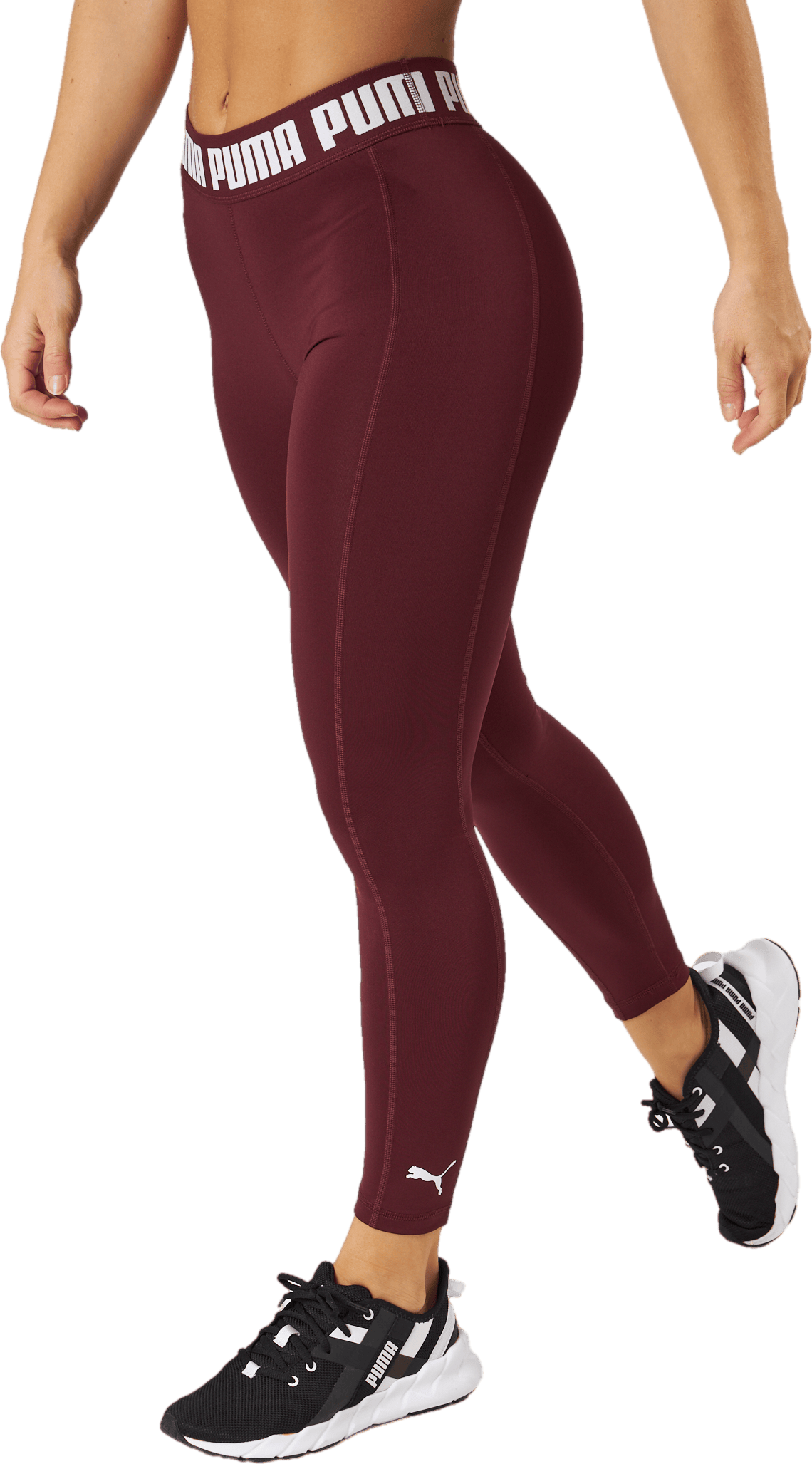 Train Puma Strong High Waist F Aubergine - Bild 2