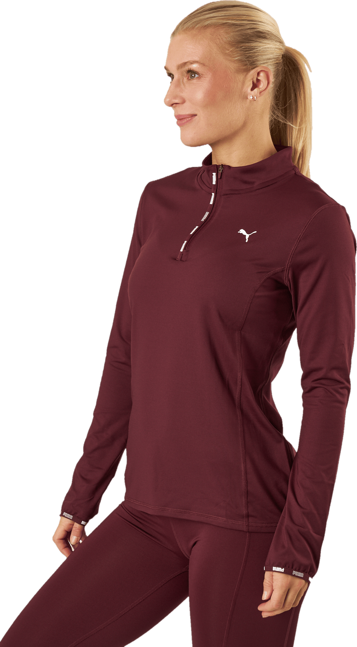 Puma Strong 1/4 Zip Aubergine - Bild 2