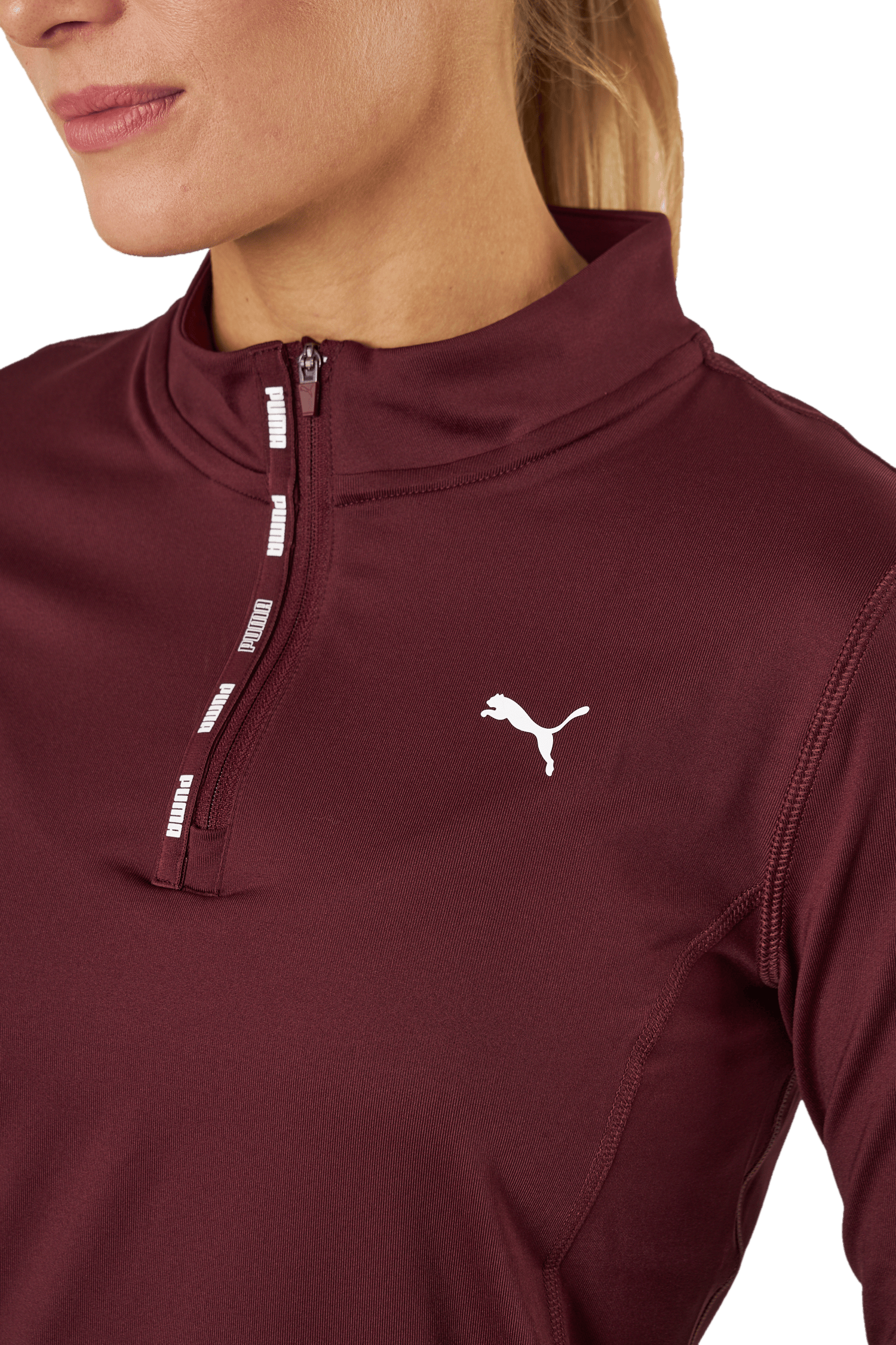 Puma Strong 1/4 Zip Aubergine - Bild 4