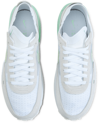 waffle one white enamel green sail