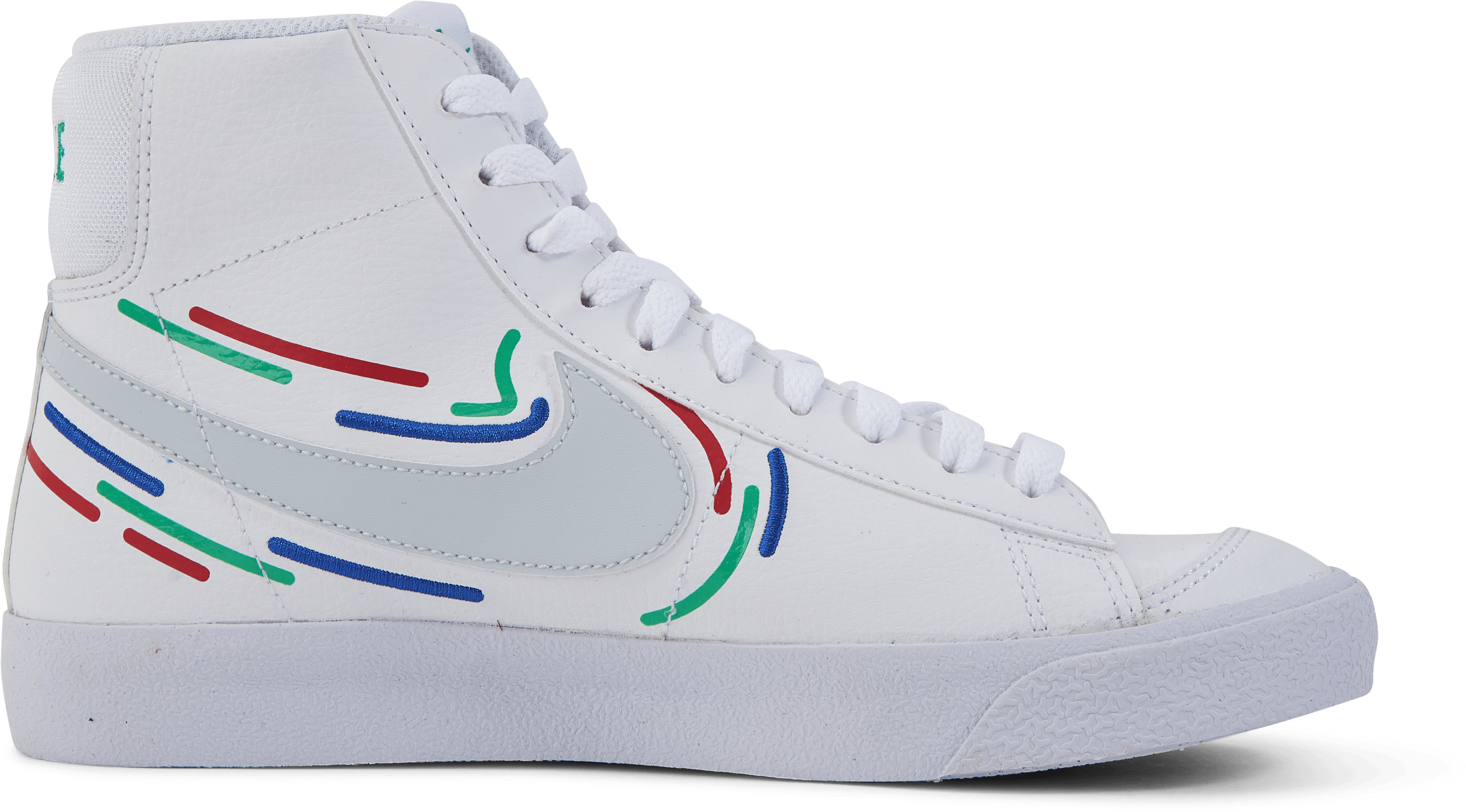 Nike Blazer Mid Nn Gs White/pure Platinum-game Royal