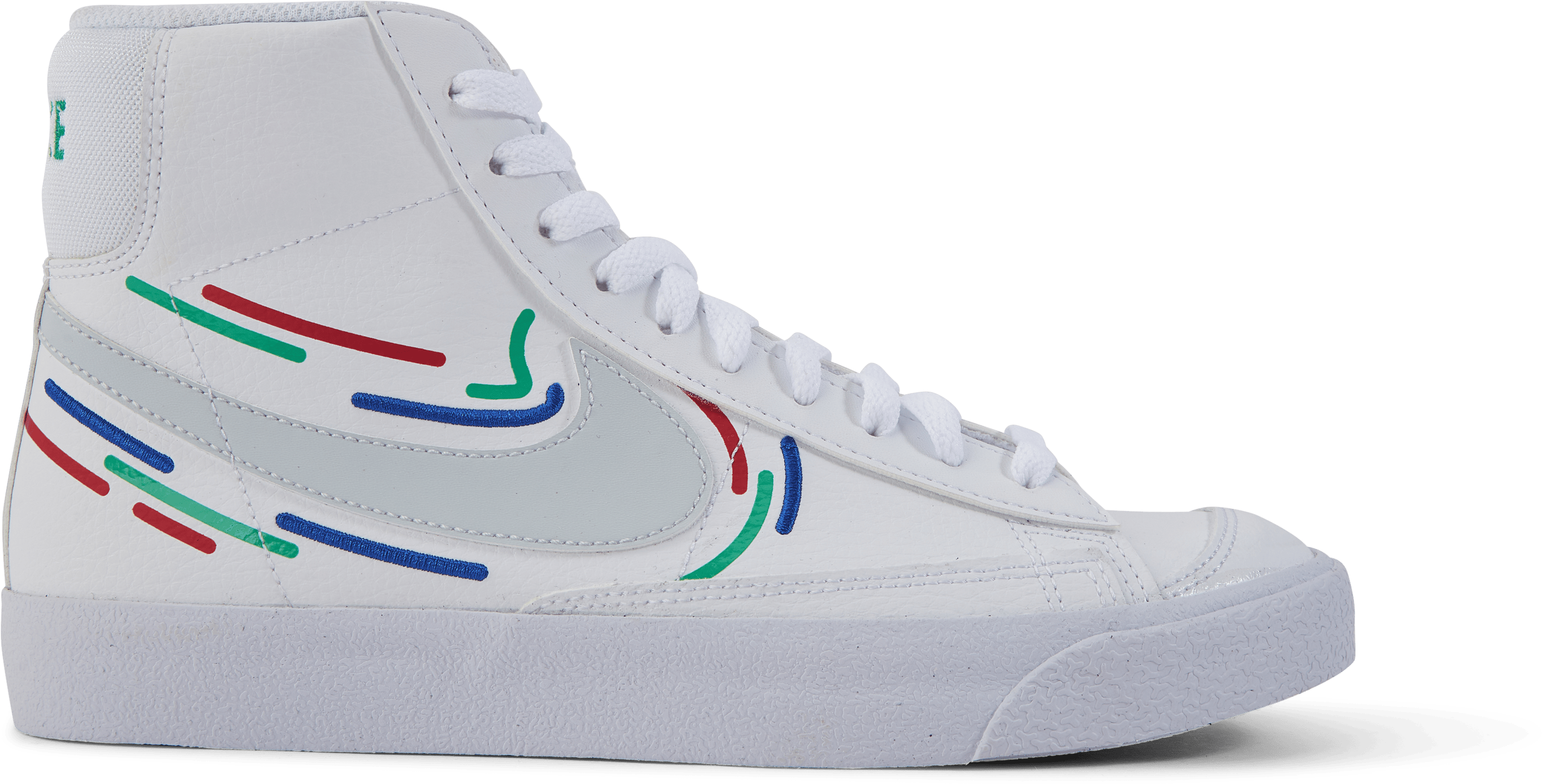 Nike Blazer Mid Nn Gs White/pure Platinum-game Royal - Bild 2