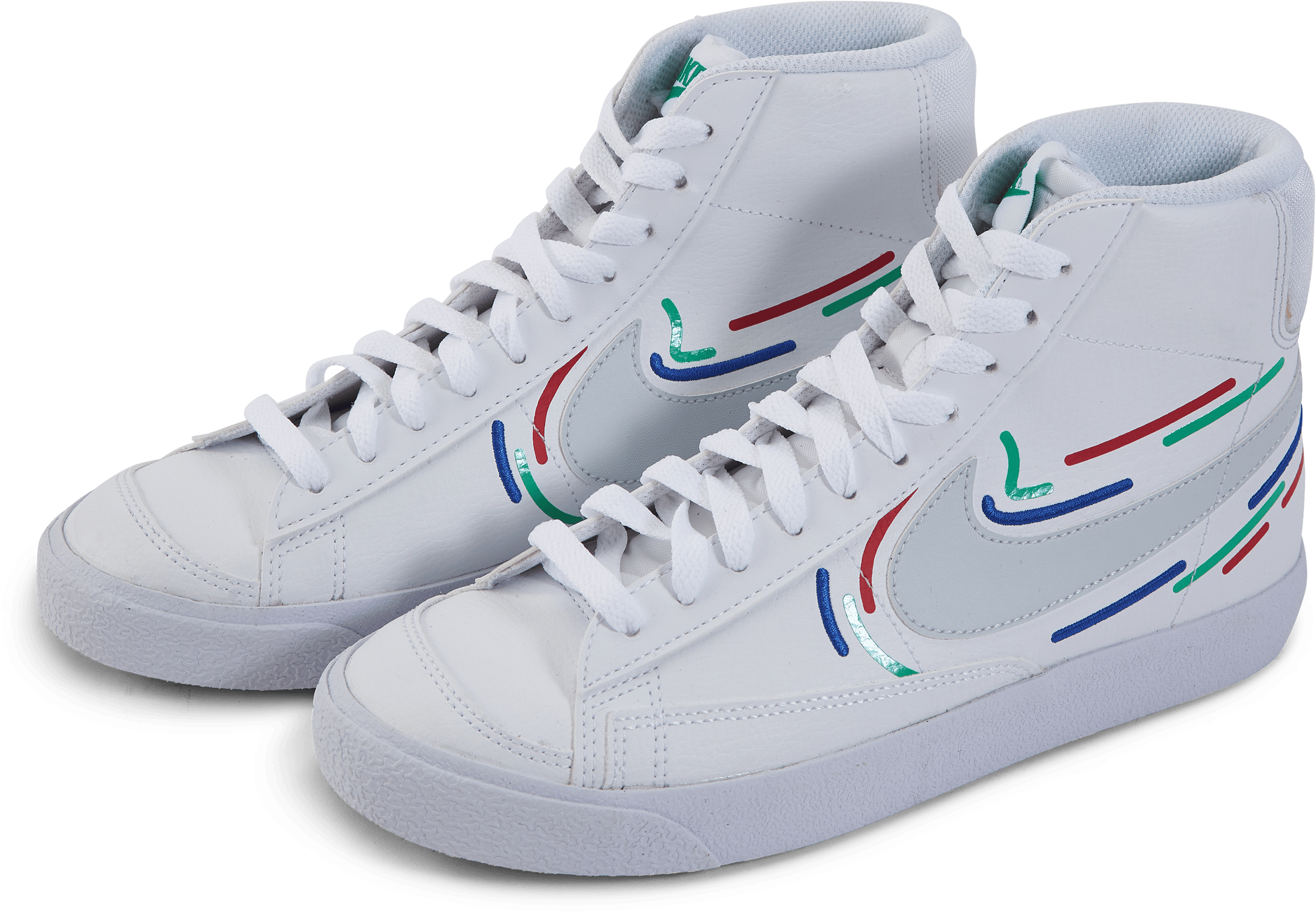 Nike Blazer Mid Nn Gs White/pure Platinum-game Royal - Bild 3