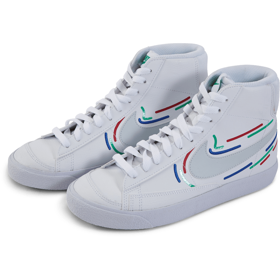 Nike Blazer Mid Nn Gs White/pure Platinum-game Royal - Bild 3