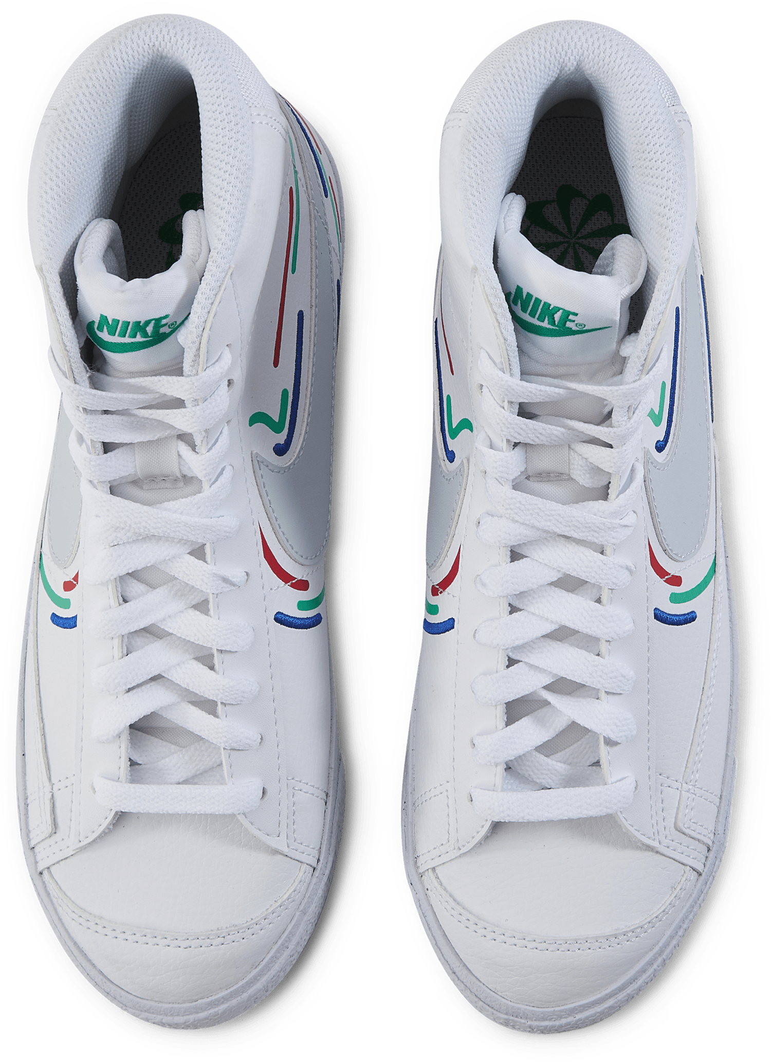 Nike Blazer Mid Nn Gs White/pure Platinum-game Royal - Bild 6
