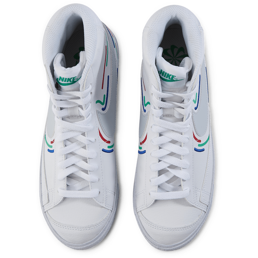 Nike Blazer Mid Nn Gs White/pure Platinum-game Royal - Bild 6