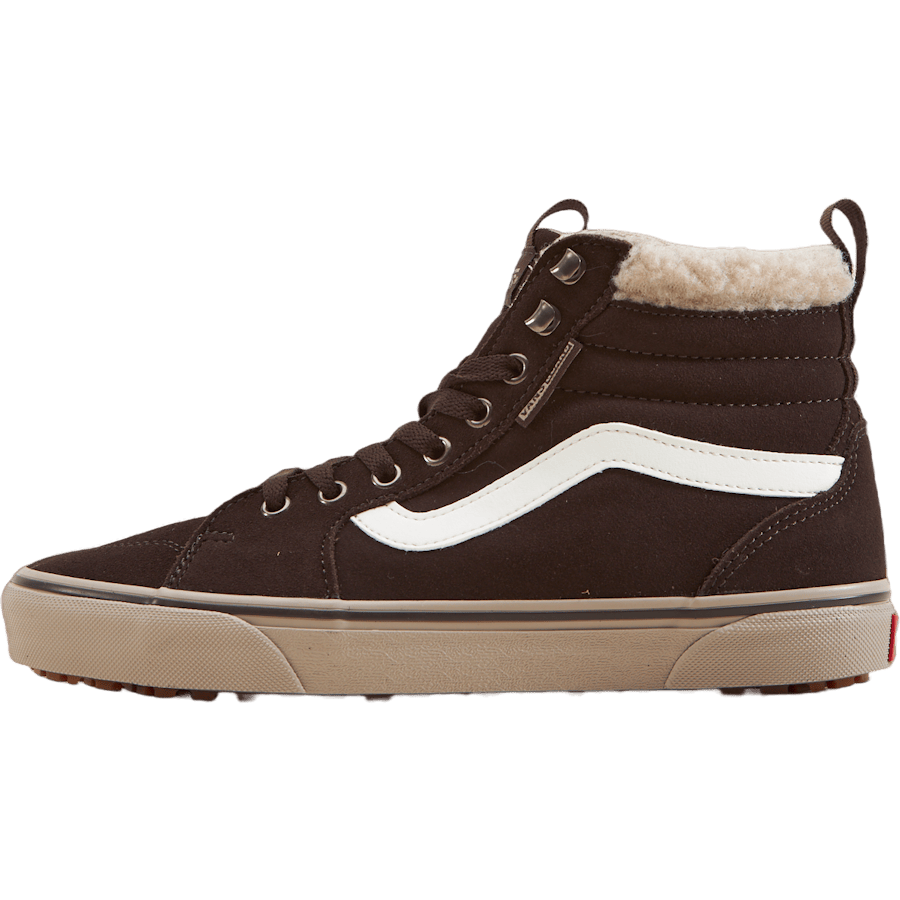Wm Filmore Hi Vansguard Suede Sherpa Chocolate