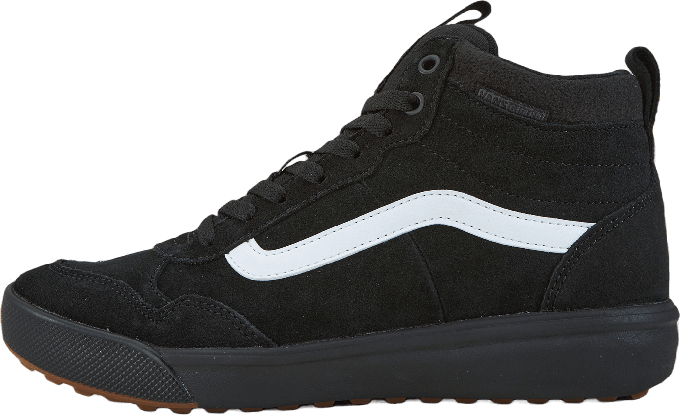 Mn Range Exp Hi Vansguard Suede Black/black, Male, Kengät, Tennarit, Musta, EU 40