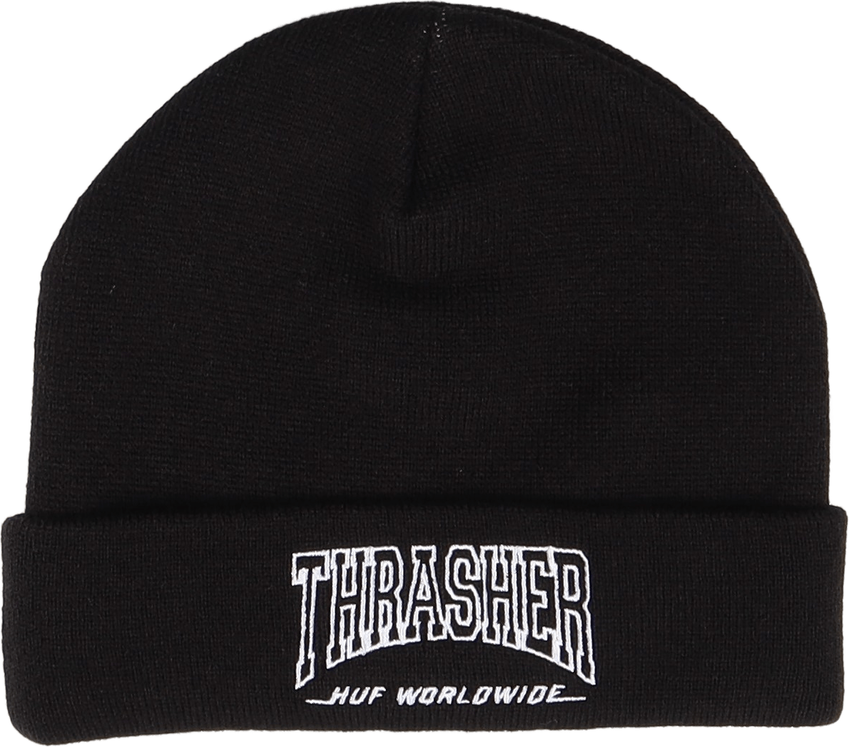 Huf X Thrasher Field Crew Bean Black, Male, Apparels, Hats & Caps, Black, ONESIZE