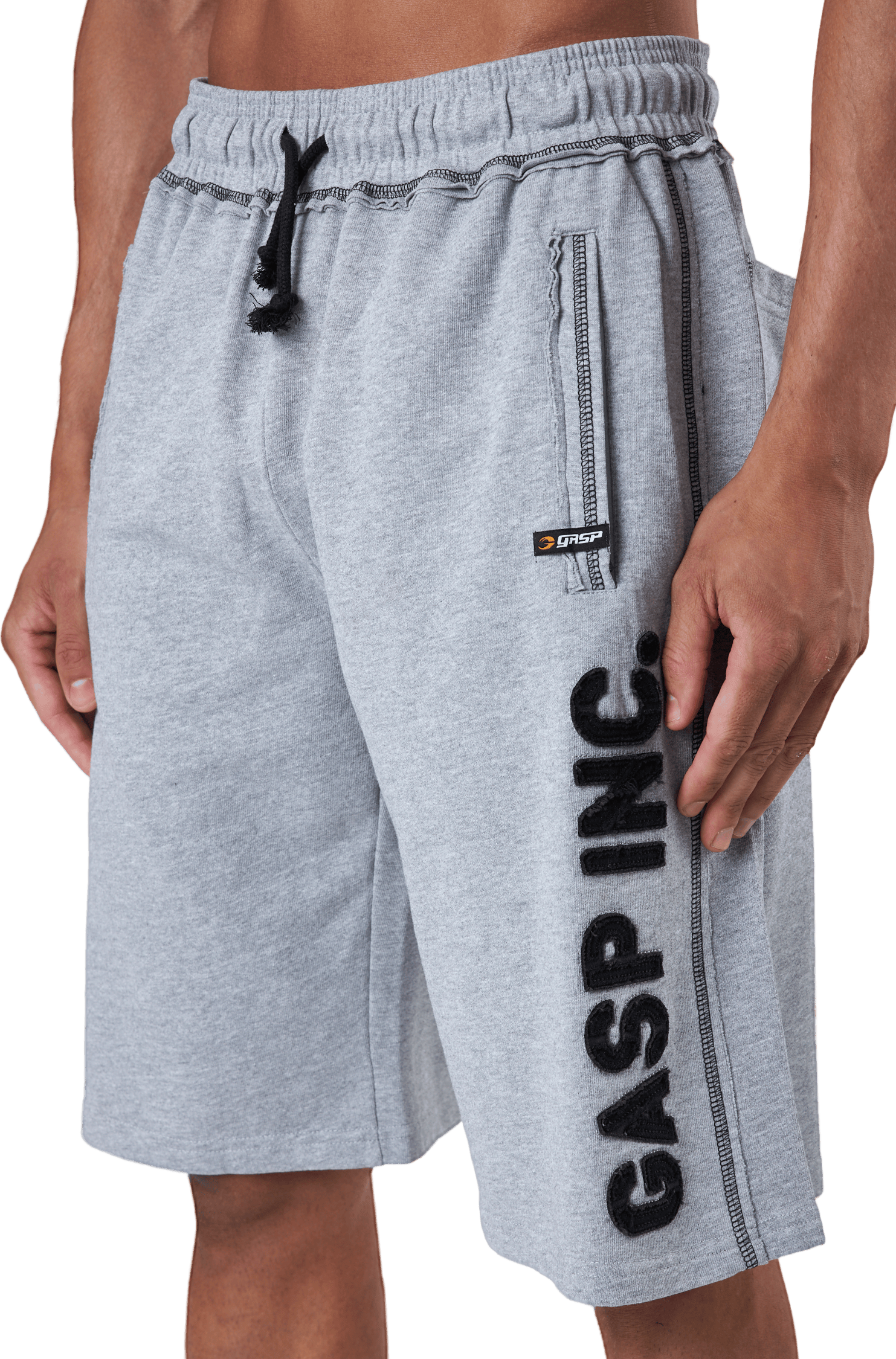 Division Sweatshorts Light Grey Melange - Bild 4