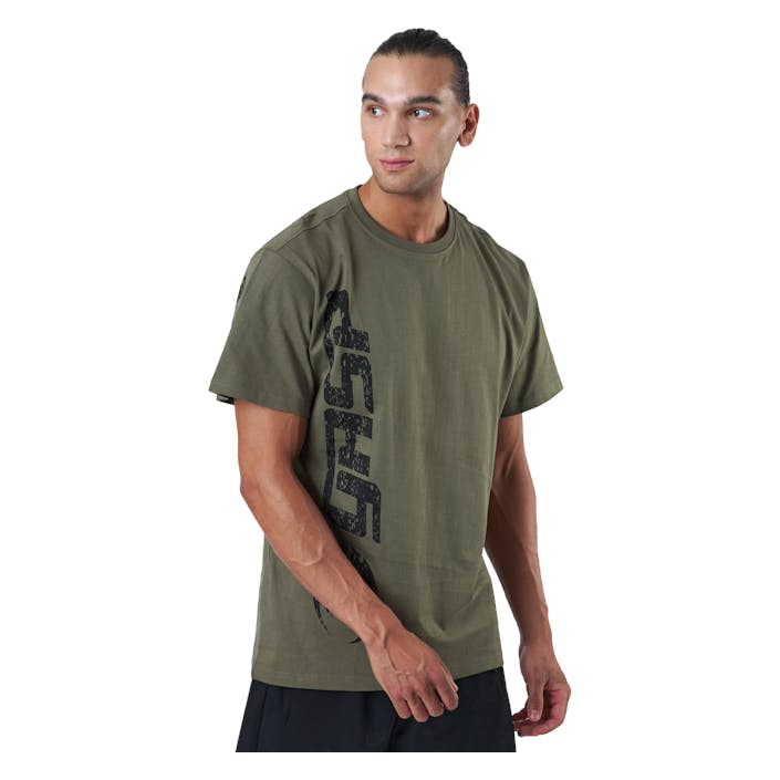 Original Tee Washed Green, Male, Odzież, Podkoszulek, Trening, Zielony, L