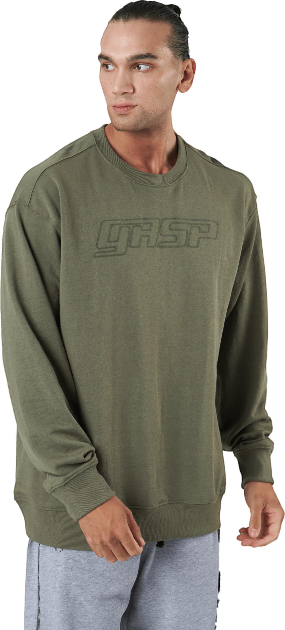 Division Crewneck Washed Green