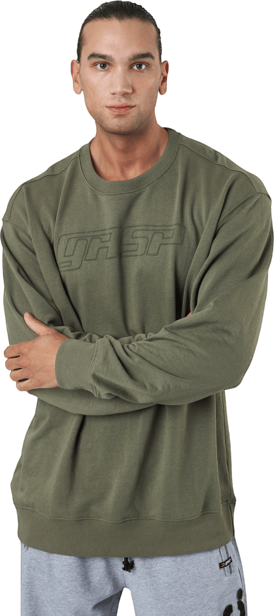 Division Crewneck Washed Green - Bild 2