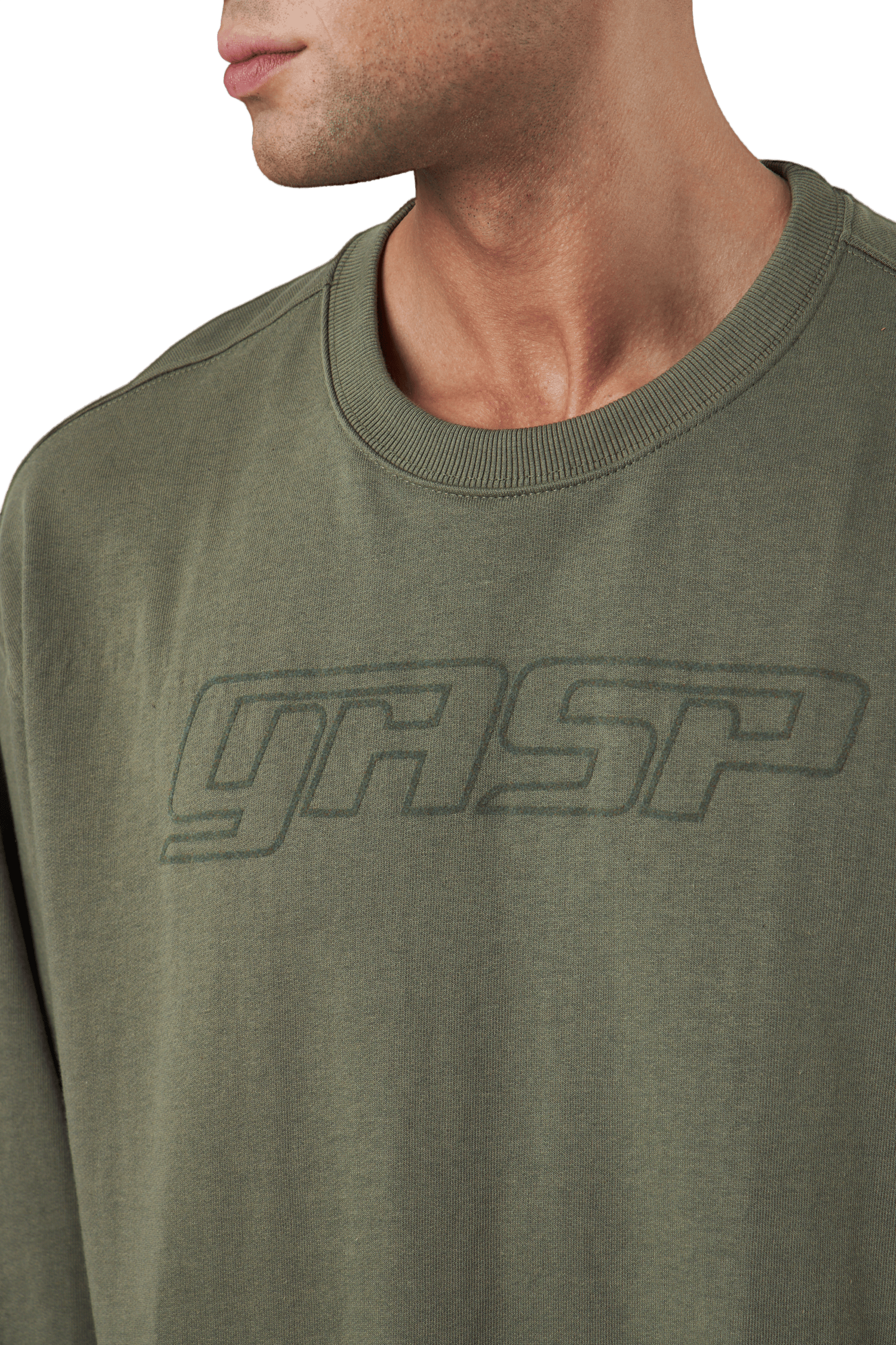 Division Crewneck Washed Green - Bild 4