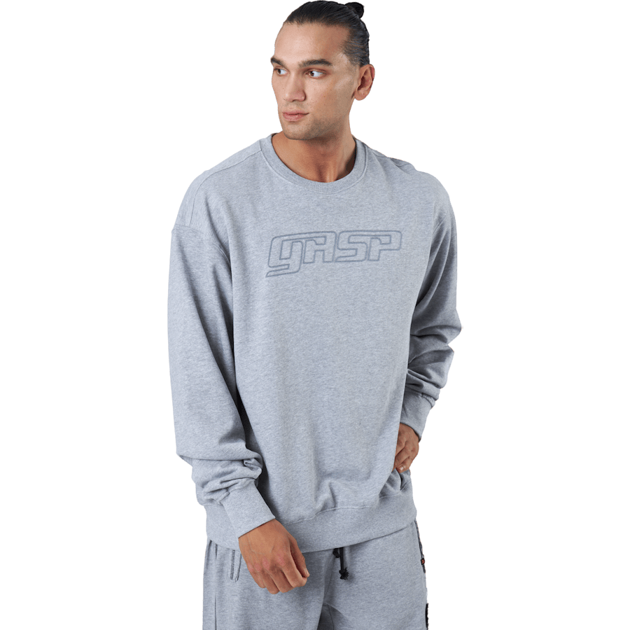 Division Crewneck Grey Melange
