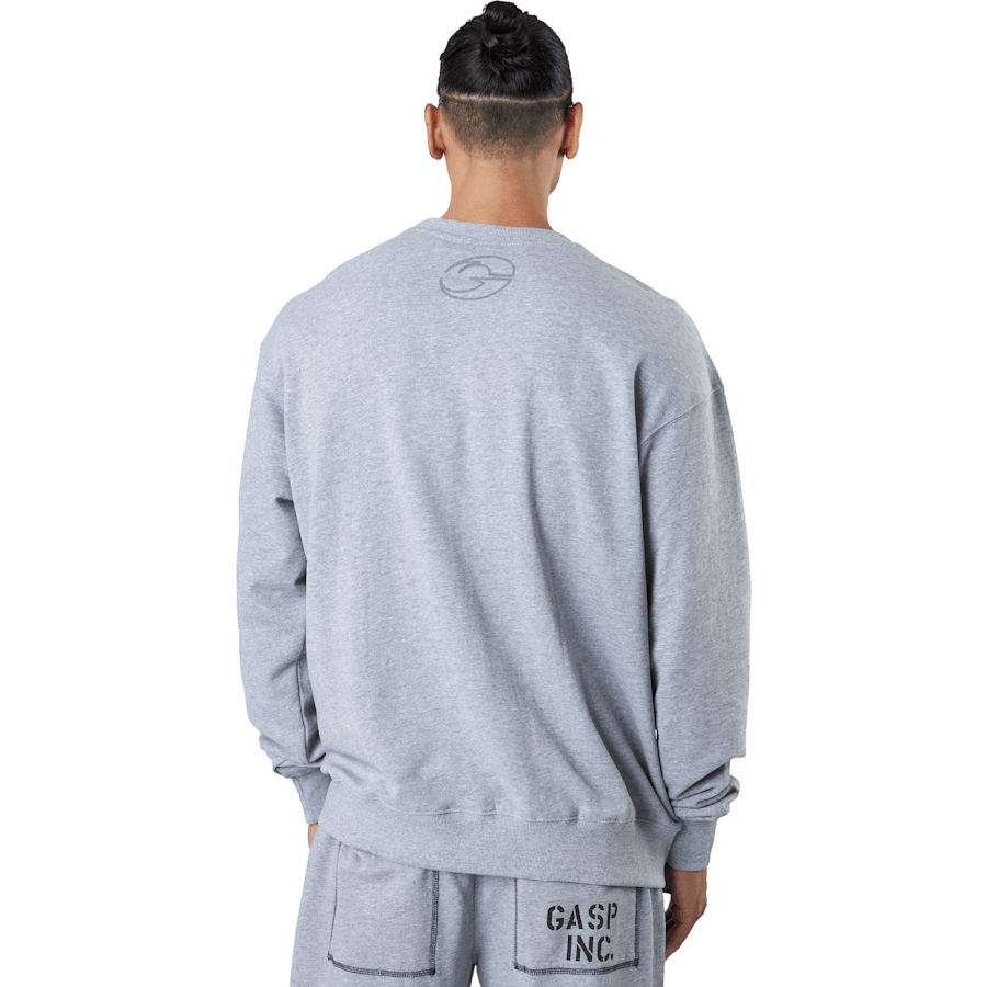 Division Crewneck Grey Melange - Bild 3