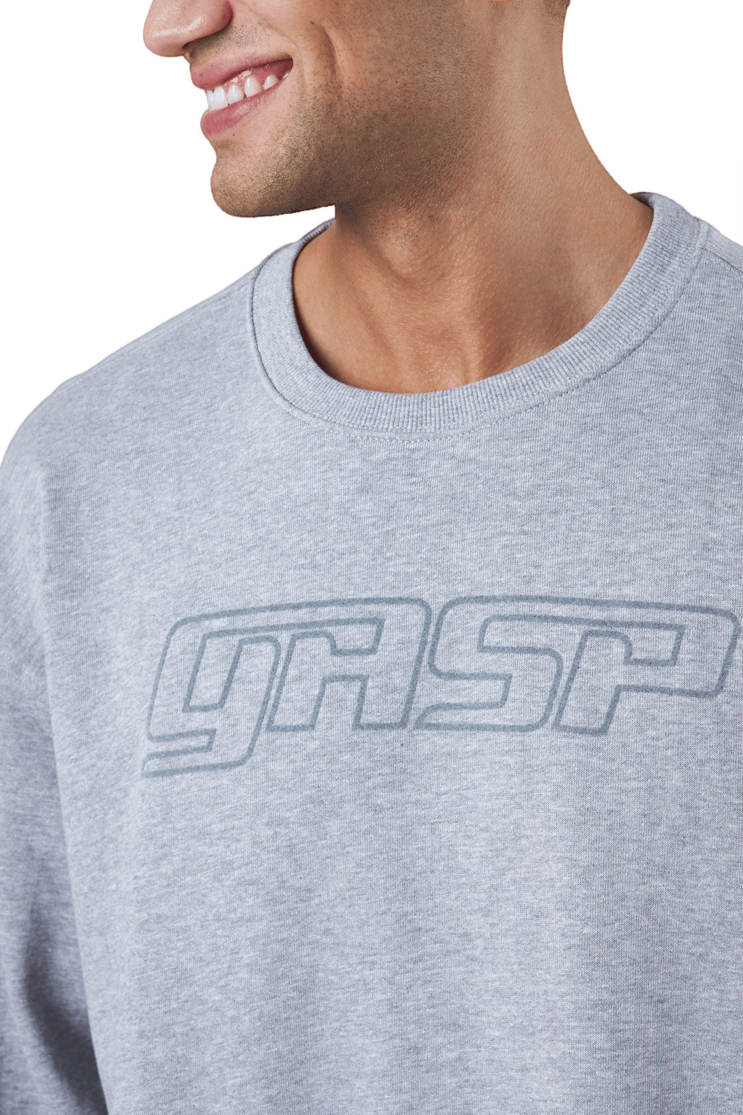 Division Crewneck Grey Melange - Bild 4