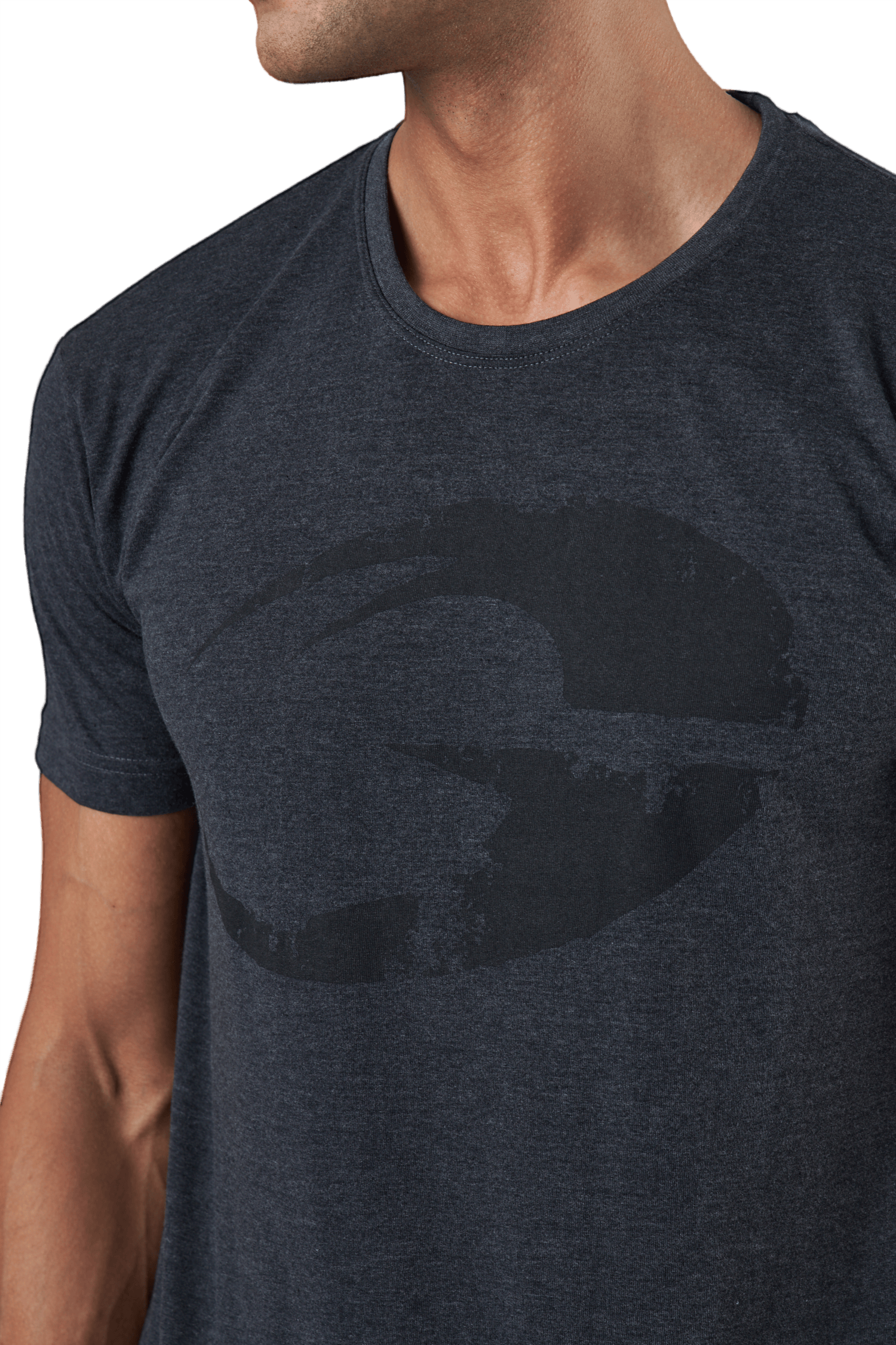 Cadet Tee Dark Grey Melange - Bild 4