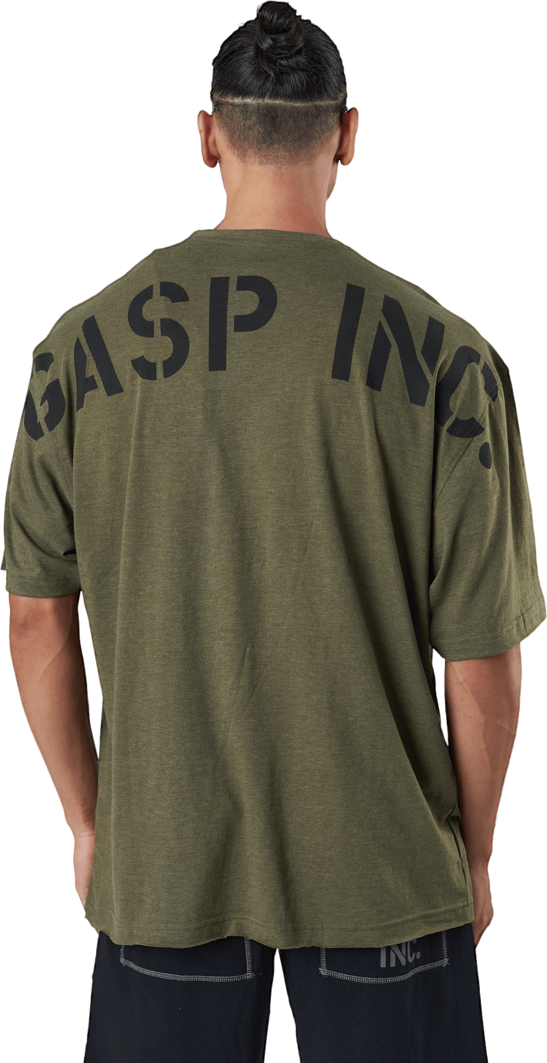 Division Iron Tee Army Green Melange - Bild 3