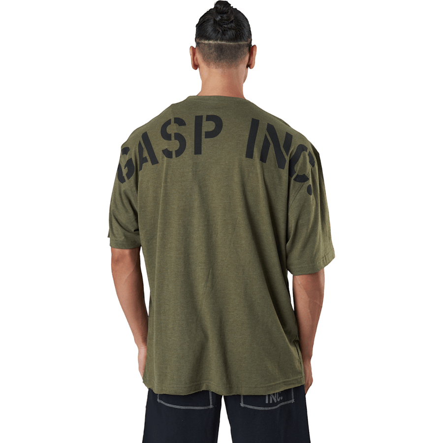 Division Iron Tee Army Green Melange - Bild 3
