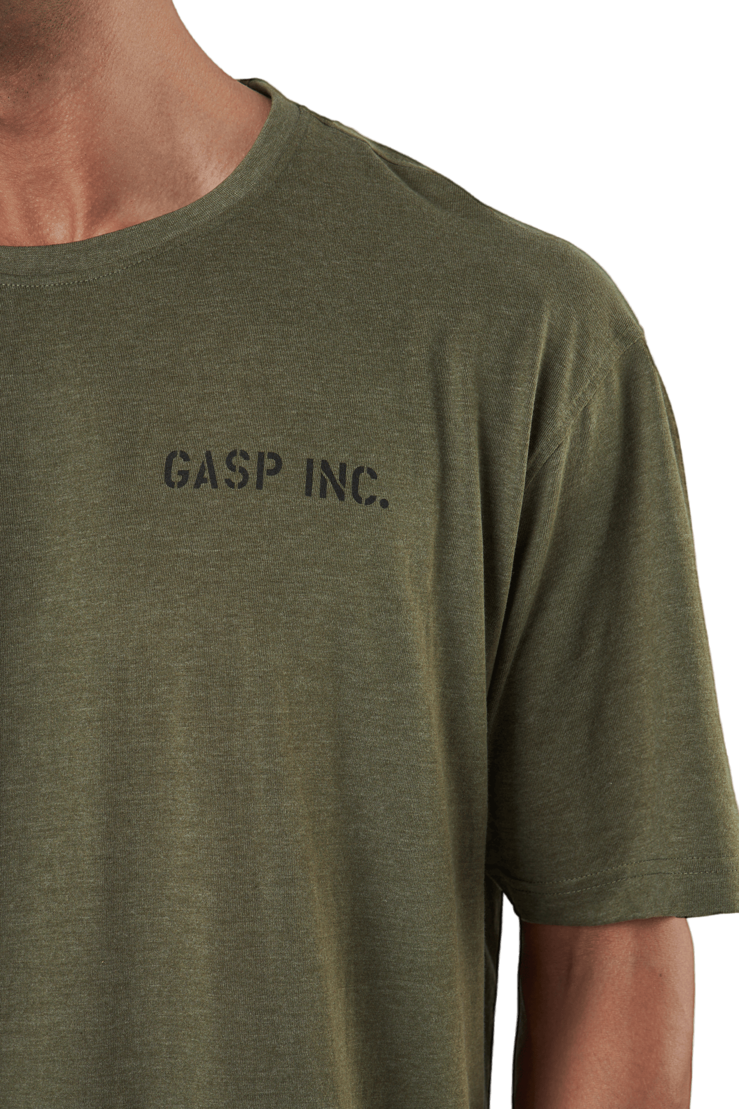 Division Iron Tee Army Green Melange - Bild 5