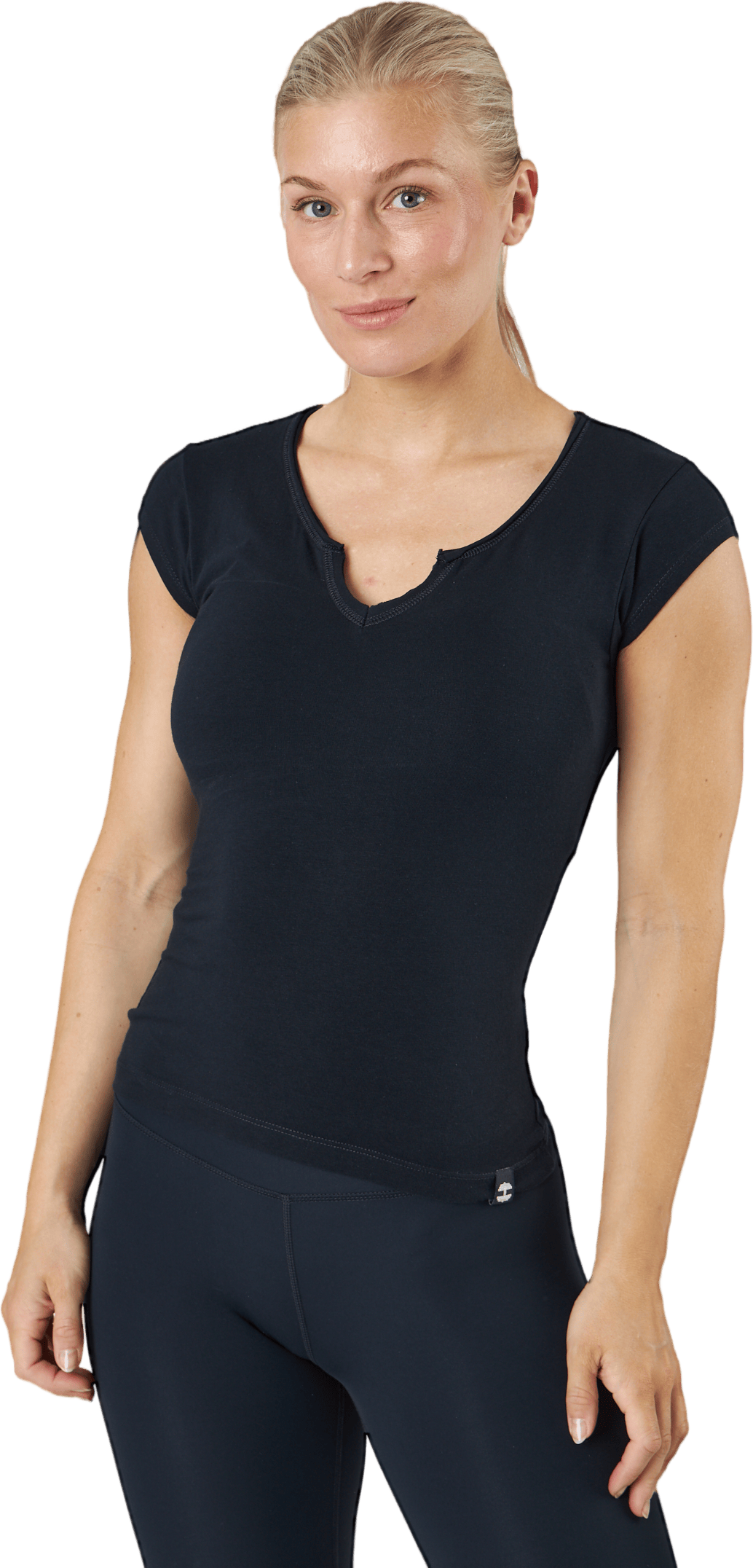 Raw Energy Tee Black, Female, Odevy, Tričko, Posilovať, Čierna, XL