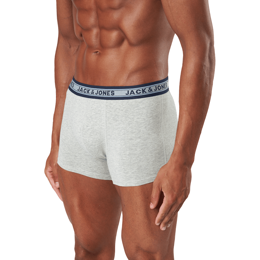 Jacoliver Trunks 5 Pack Noos Dark Grey Melange - Bild 2