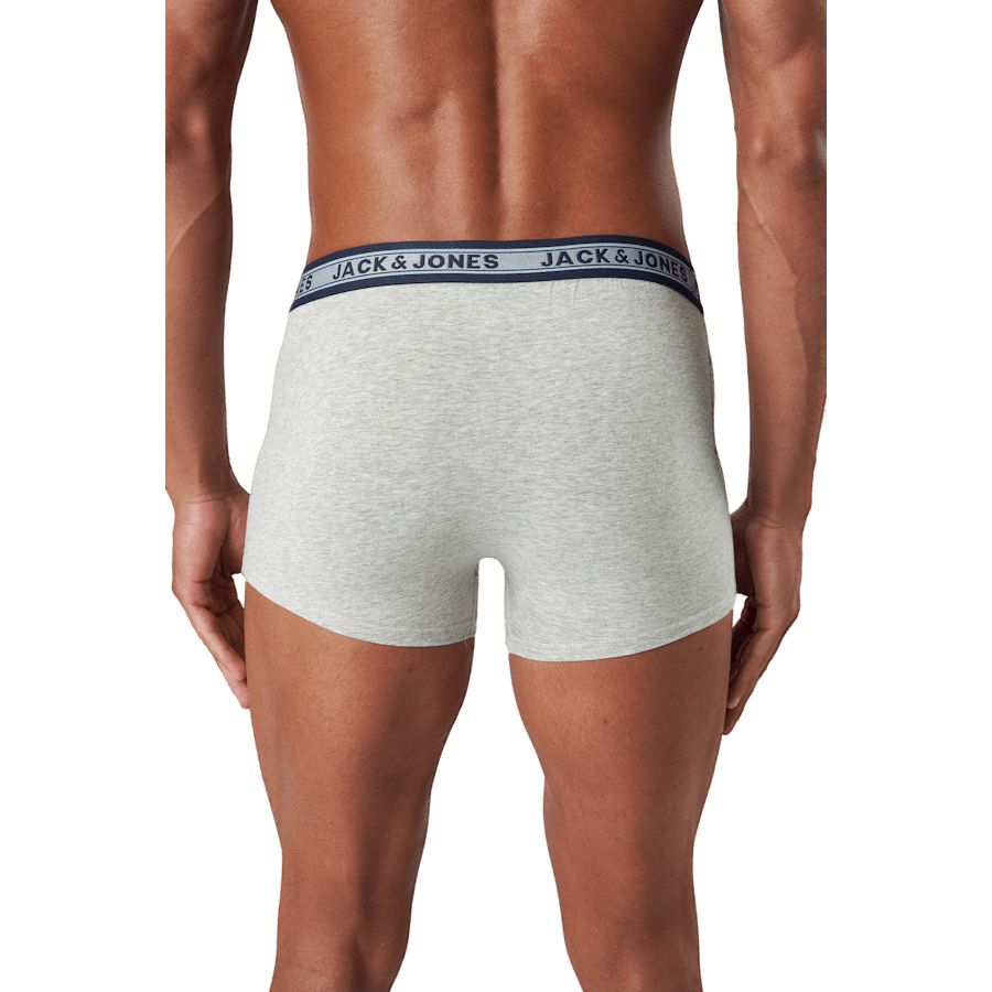 Jacoliver Trunks 5 Pack Noos Dark Grey Melange - Bild 3