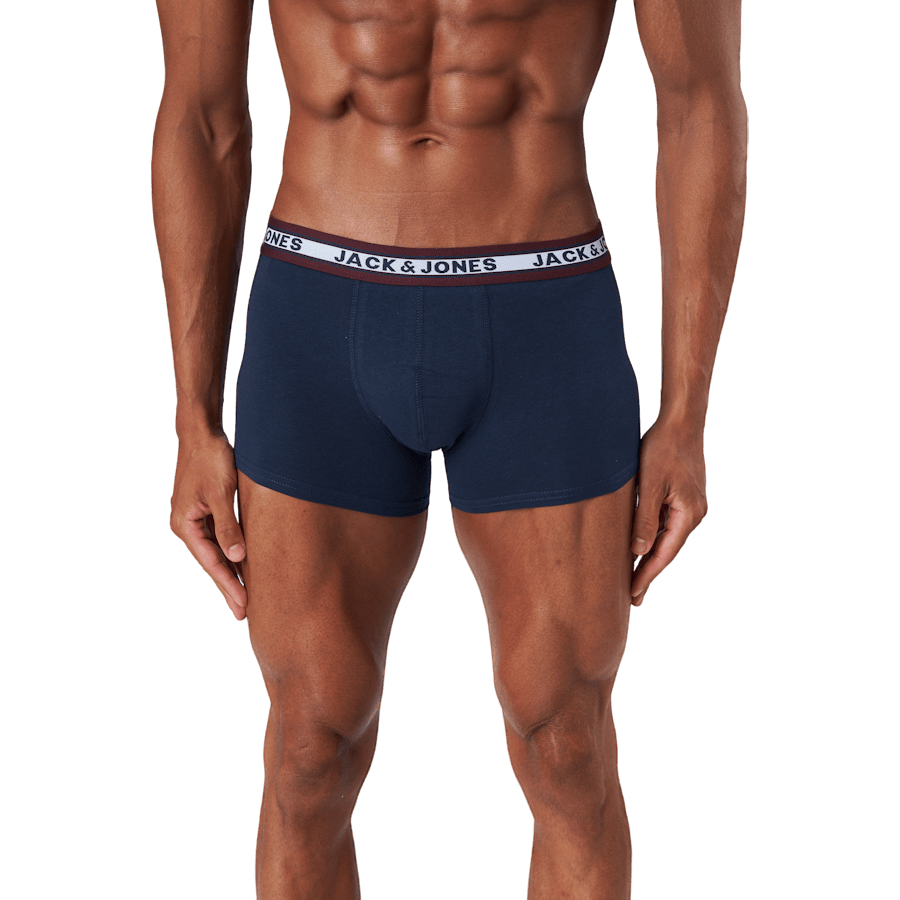 Jacoliver Trunks 5 Pack Noos Dark Grey Melange - Bild 4