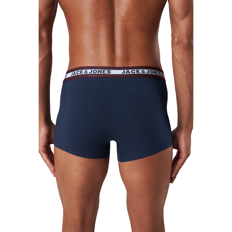 Jacoliver Trunks 5 Pack Noos Dark Grey Melange - Bild 6