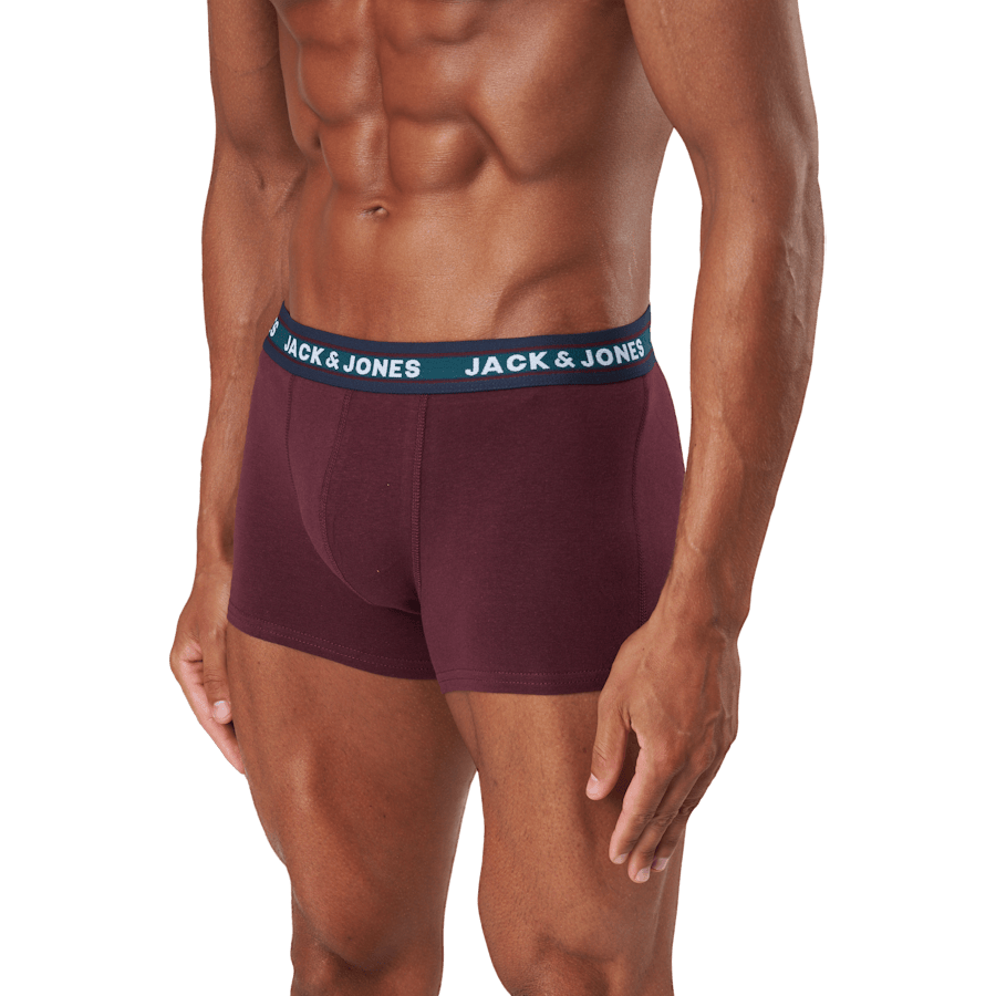 Jacoliver Trunks 5 Pack Noos Dark Grey Melange - Bild 8