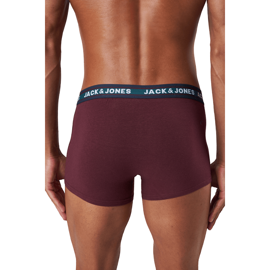 Jacoliver Trunks 5 Pack Noos Dark Grey Melange - Bild 9