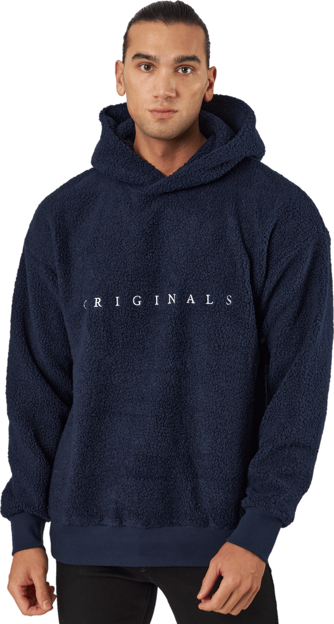 Jorcopenhagen Teddy Sweat Hood Navy Blazer