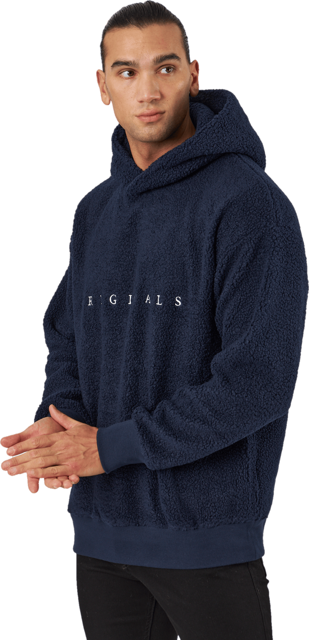 Jorcopenhagen Teddy Sweat Hood Navy Blazer - Bild 2