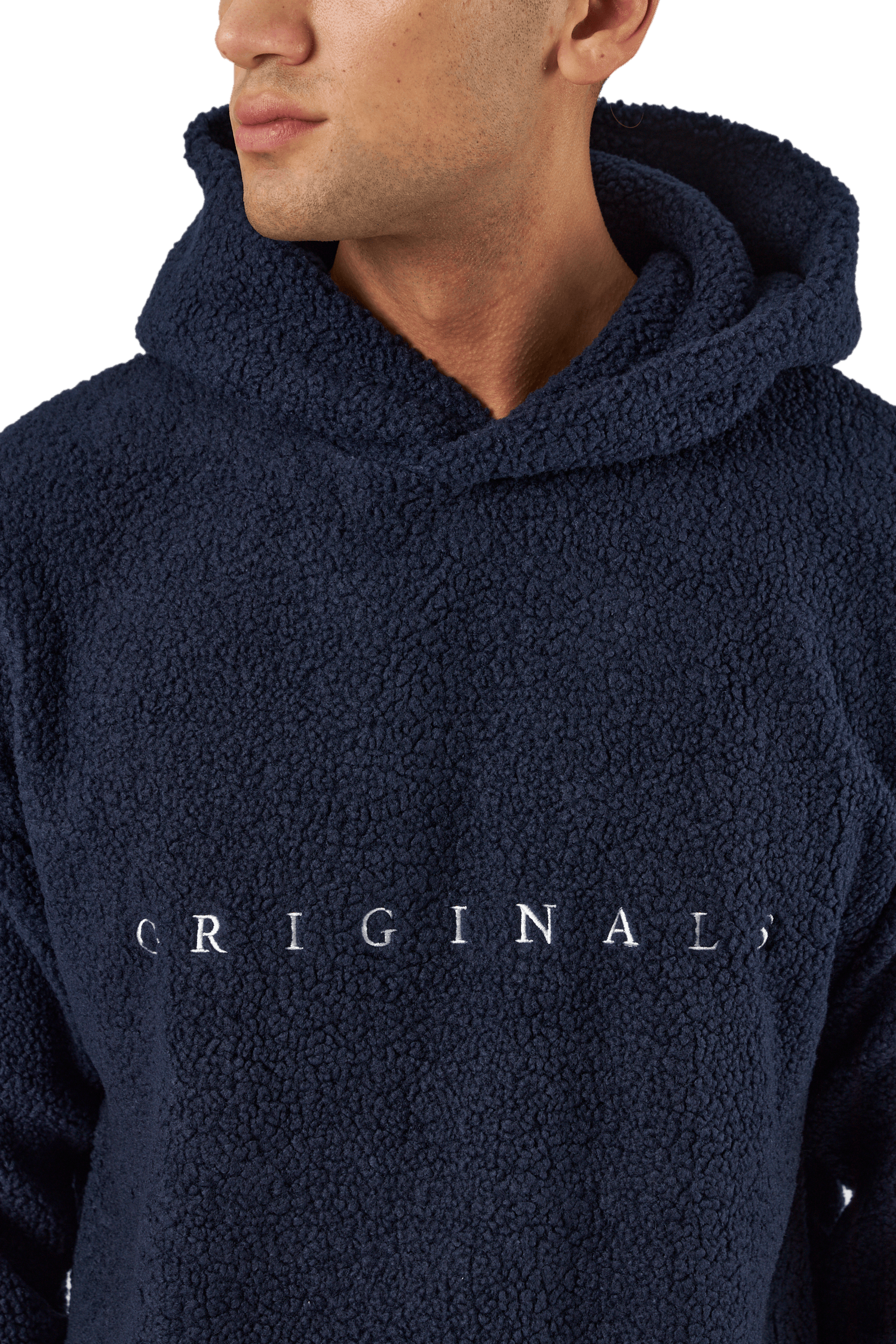 Jorcopenhagen Teddy Sweat Hood Navy Blazer - Bild 4