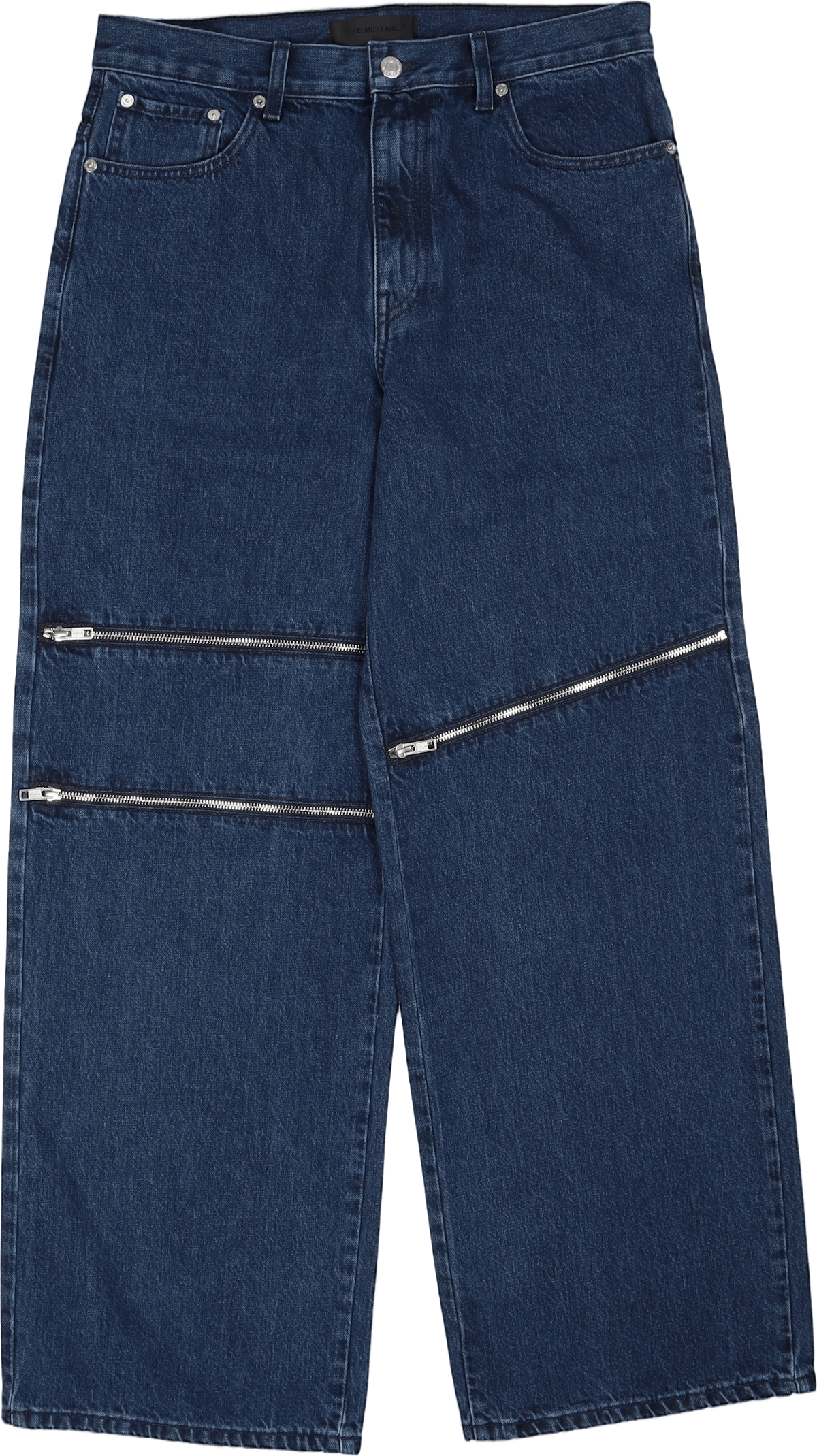 Zip Jeans.indigo Indigo