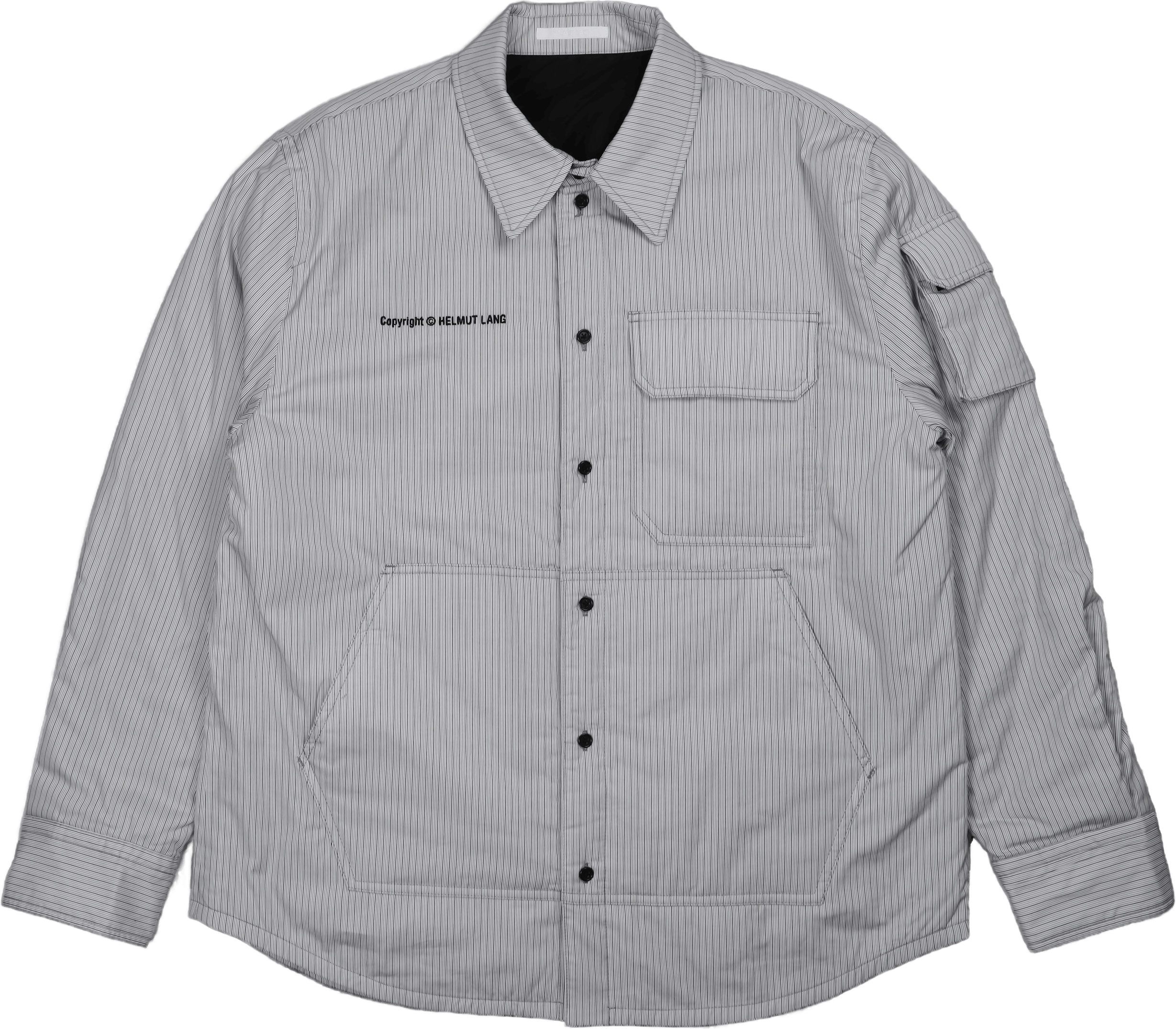 Stripe But Up.stripe Black/white Grey