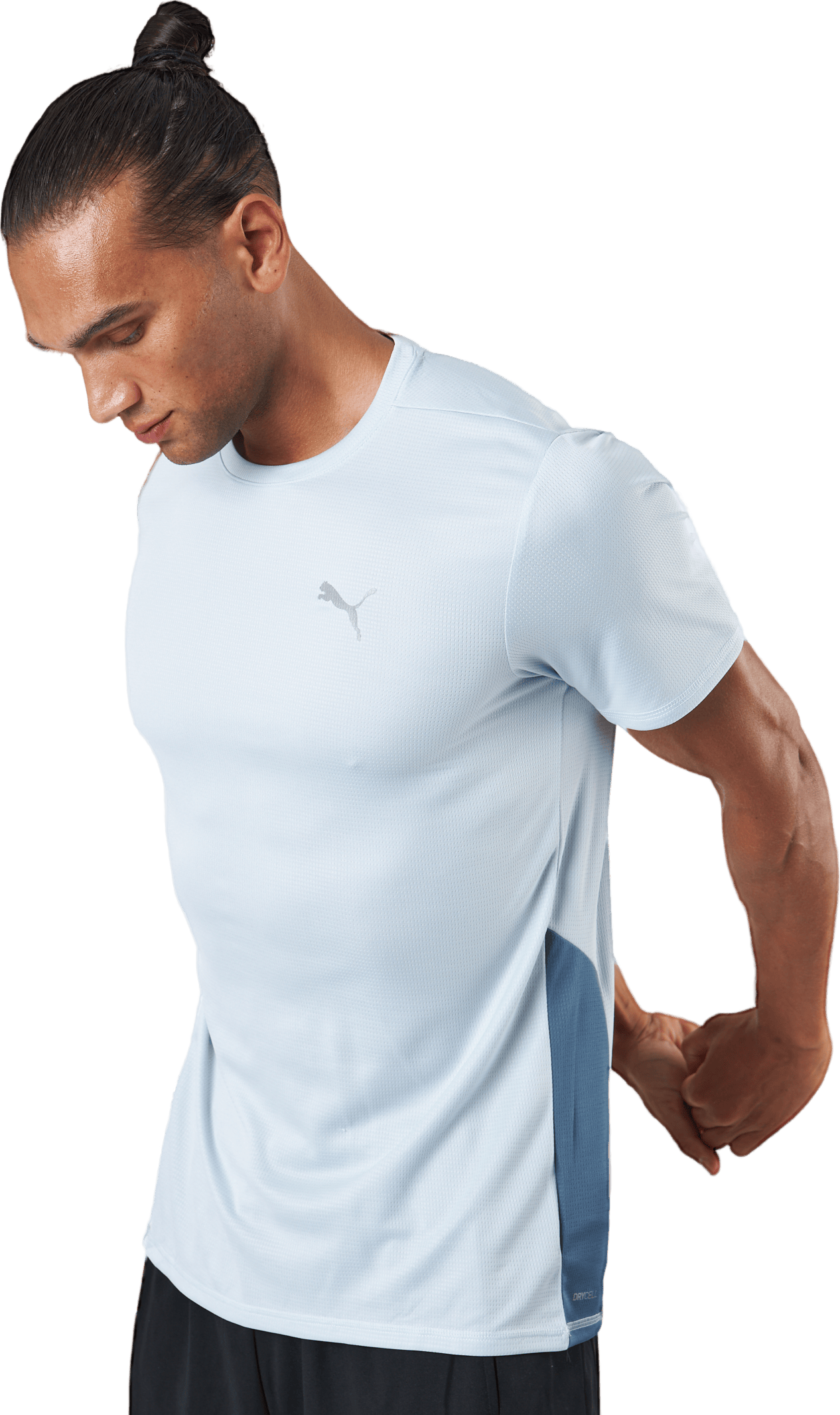 Run Favorite Ss Tee Platinum Grey-sky Evening - Bild 2