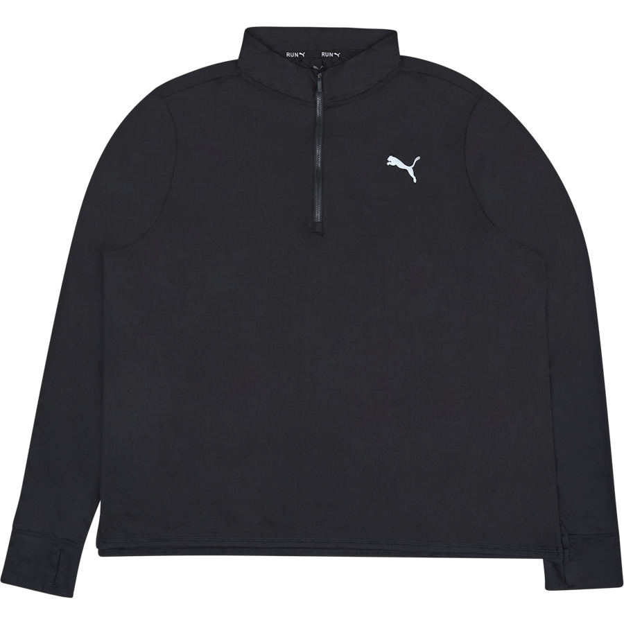 Run Favorite 1/4 Zip M Puma Black