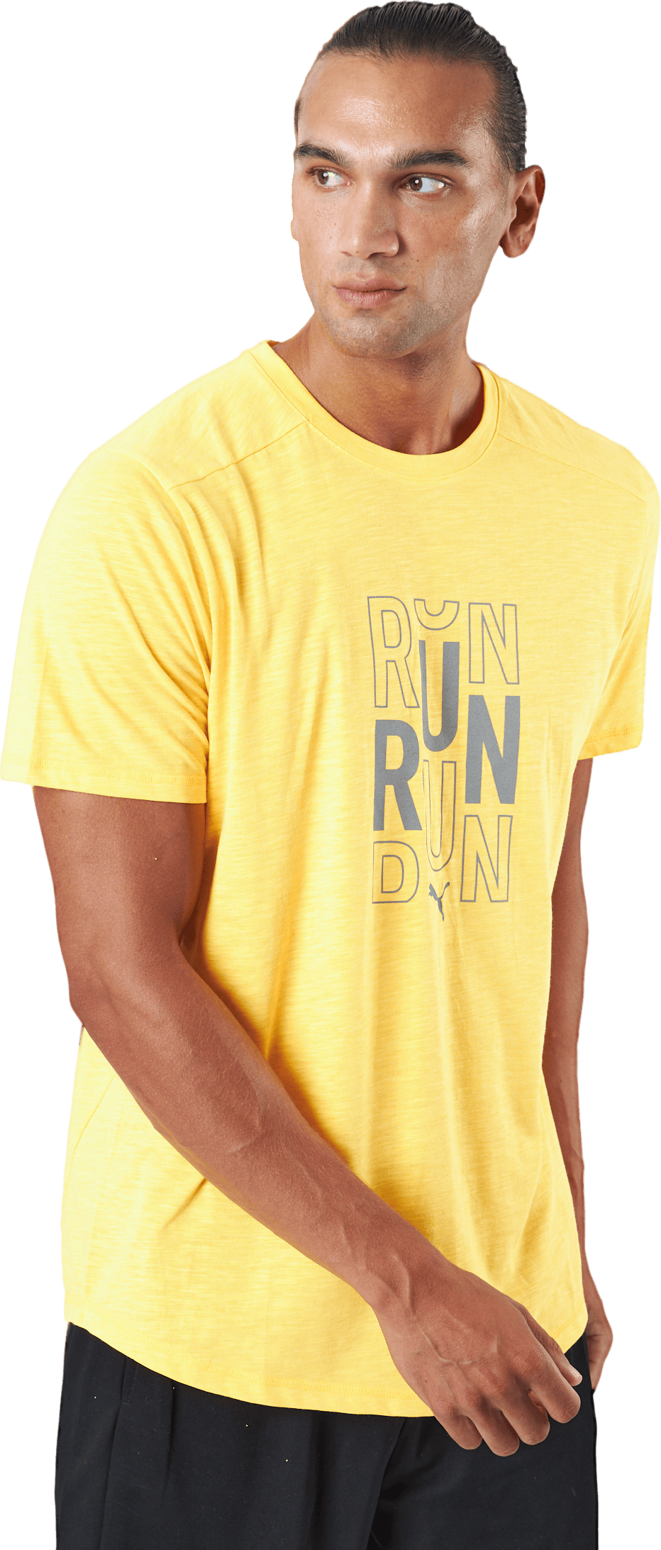 Run Logo Ss Tee M Sun Stream - Bild 2